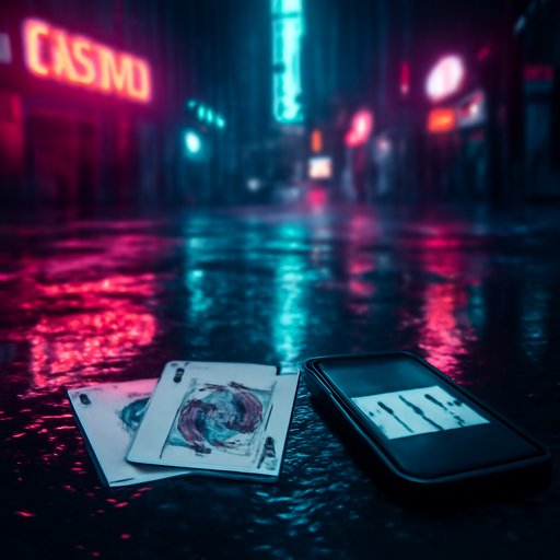 77jaya blackjack cards near phone